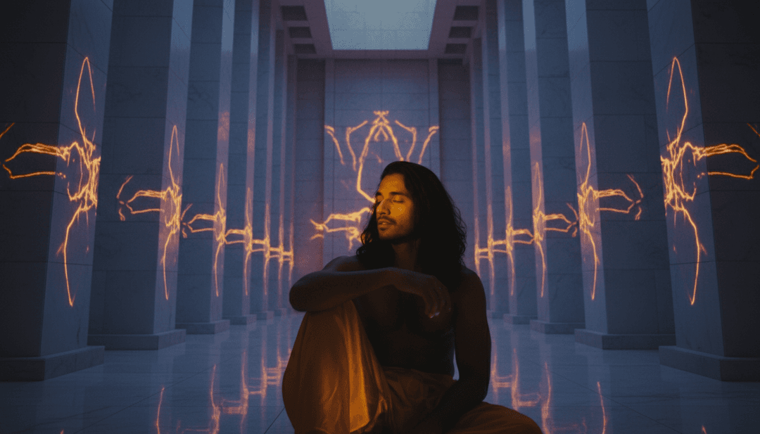 Dynamische visuelle Sequenz, die zeigt, wie freebeat.ai spezifische Indie-Pop- und Folk-Instrumentals aus 'Next Life' in bewegte Szenen und Farbverschiebungen übersetzt.