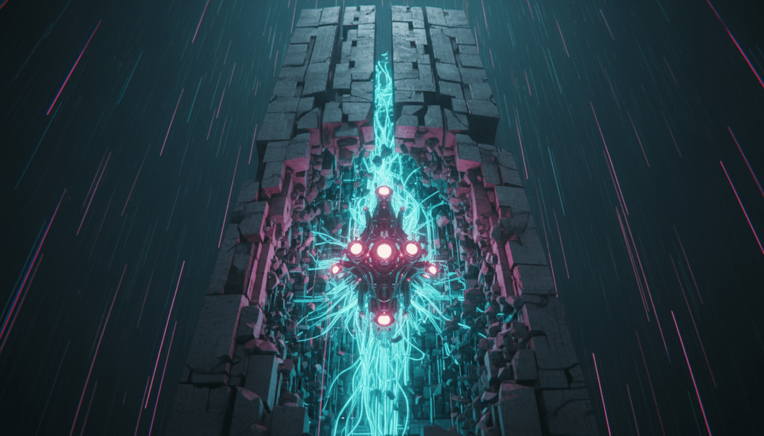 "My Old Ways"의 독특한 기타 리프와 울려 퍼지는 보컬에 맞춰 밀려오고 밀려가는 추상적인 형태와 생생한 빛의 흔적을 묘사하는 애니메이션 시퀀스로, 저희 음악 커버 생성기가 오디오를 동적인 시각 효과로 변환하는 방법을 보여줍니다.