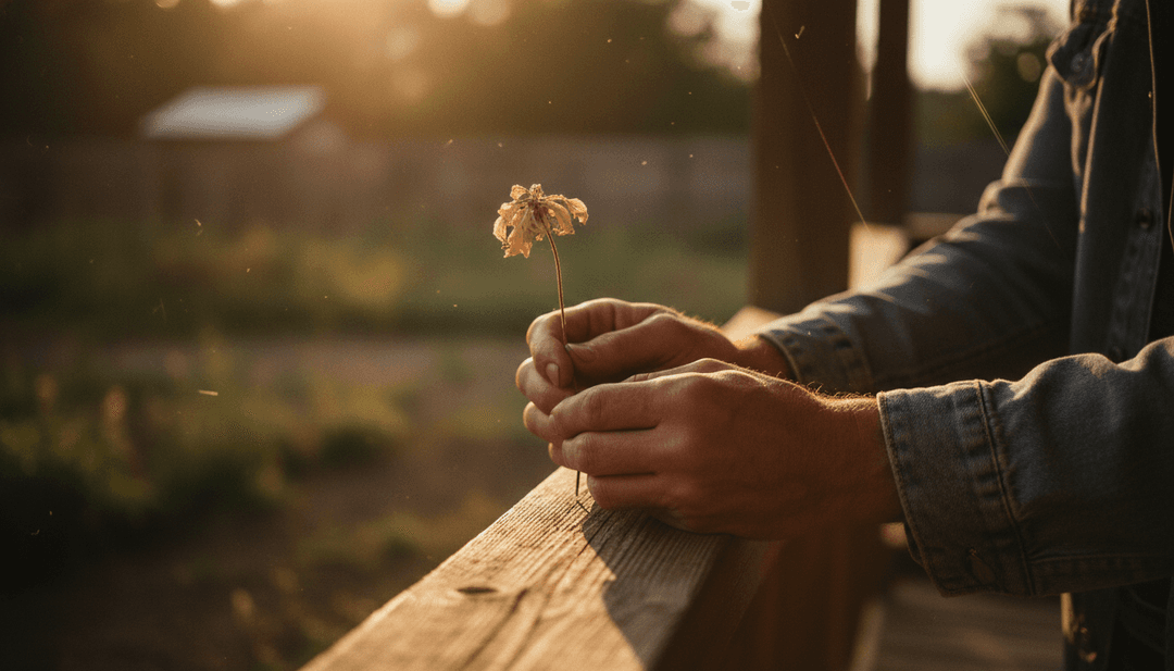 Análise de IA de 'Did She Think of Me' de James McCann capturando a essência do country e bluegrass, visualizando temas de saudade e nostalgia.