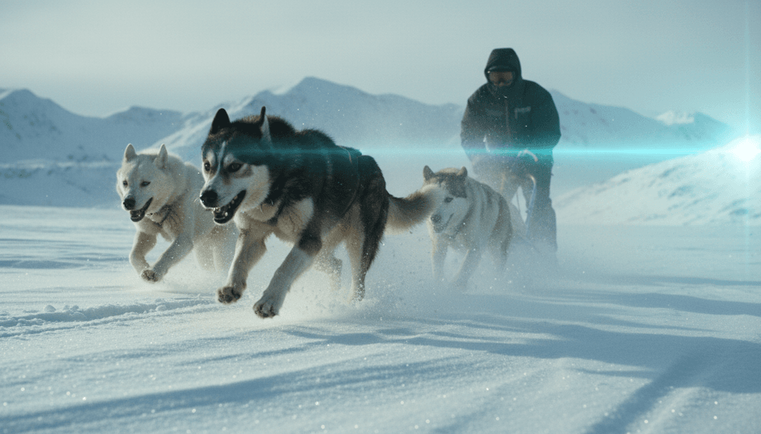 Visuels dynamiques d'une scène de rue animée la nuit, avec des lumières filantes, au rythme de la musique régionale mexicaine entraînante de Guason de Marca MP.