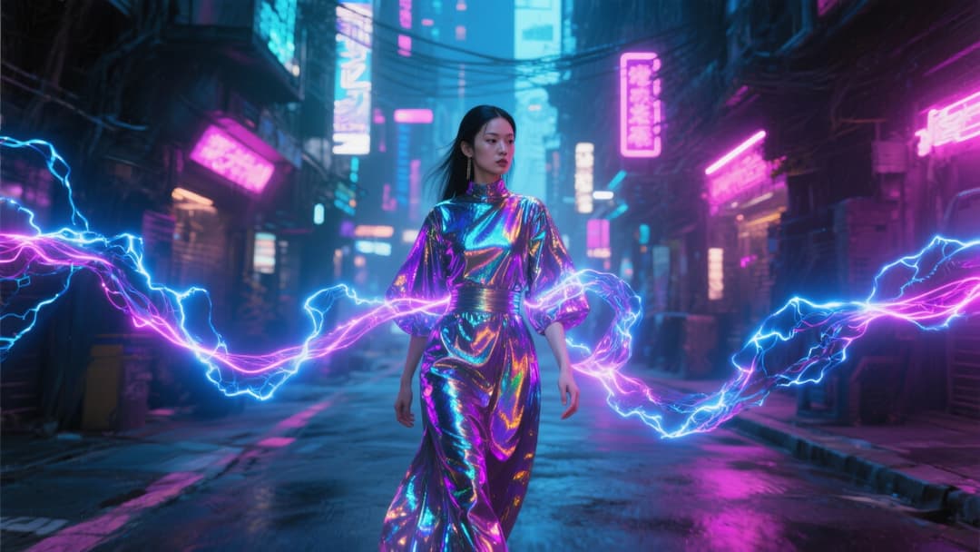 'Gone Gone Gone'의 리듬과 가사에서 영감을 받은 시각적 장면