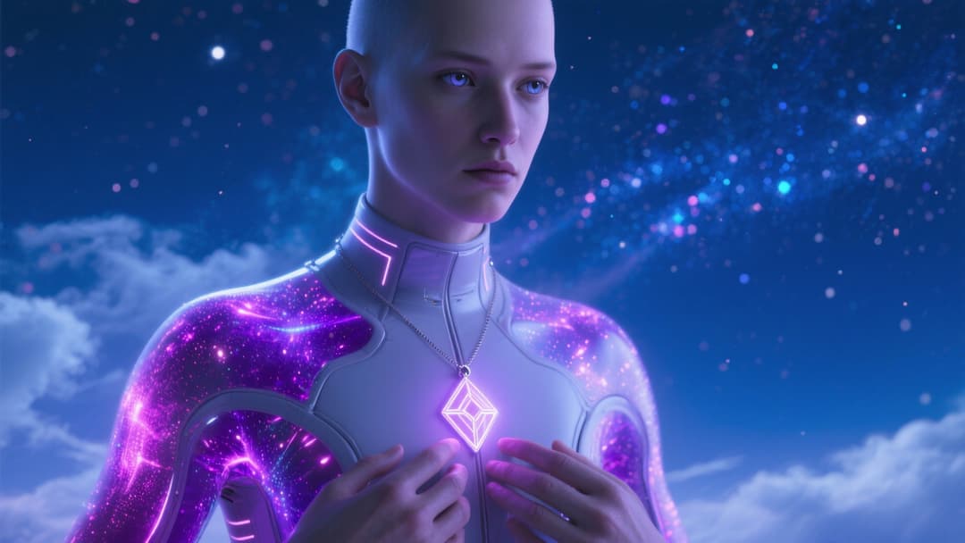 Image conceptuelle de l'AI interprétant 'To The Moon'