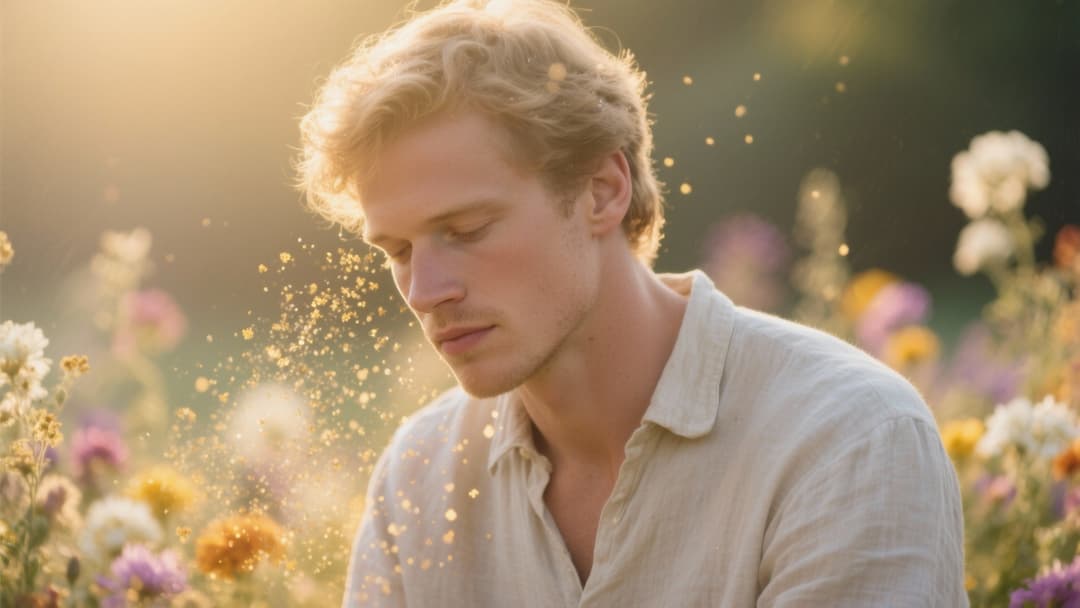 IA interpretando las letras y el ritmo conmovedor de 'pollen'.