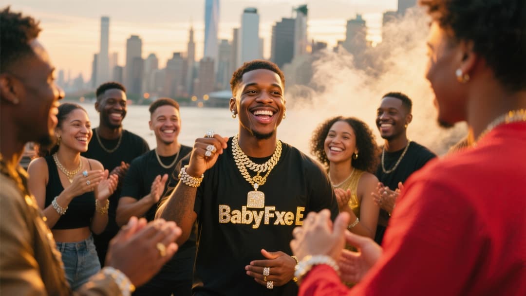 Video musicale finale generato dall'AI di 'Real Flex'.