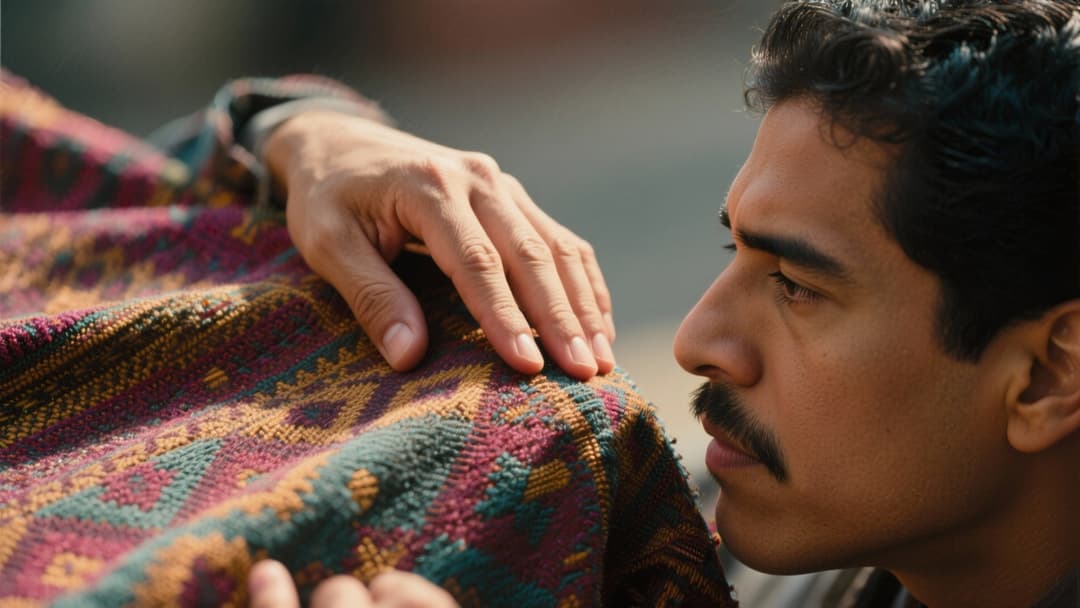 Utente che crea il proprio video musicale AI