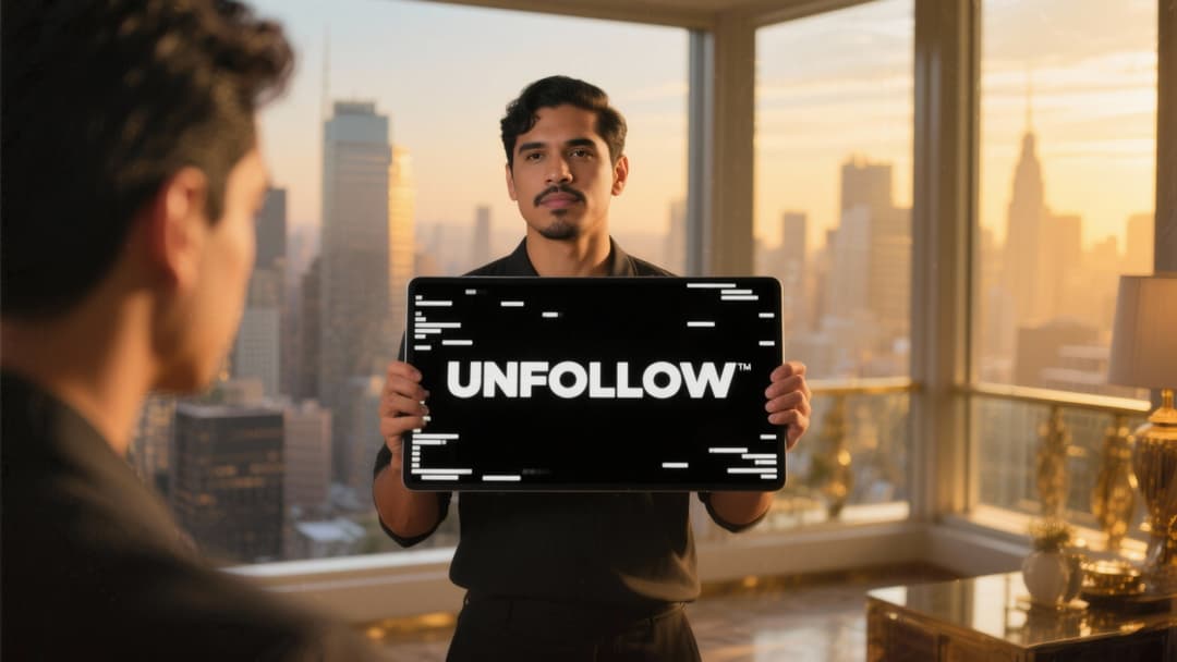 IA interpretando o humor de 'Unfollow' de Dei V.