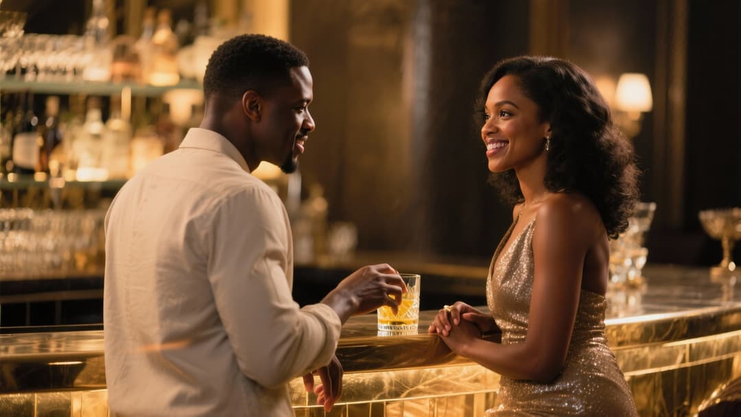 AI SHOW ME LOVE के बीट्स और बोलों के आधार पर दृश्य बना रहा है